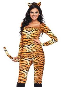 Leg Avenue Wild Tigress Catsuit Orange