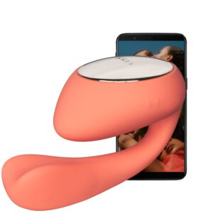 Lelo IDA Wave Appkontrollerad Wavemotion Parvibrator - Coral