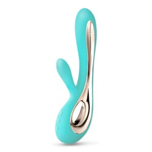 Lelo Soraya 2 Opladelig Rabbit-Vibrator-Tyrkis