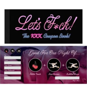Let’s F*ck kupongkuvert - 20 romantiska kupor för par