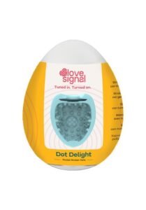 Love Signal Dot Delight Stroker Egg
