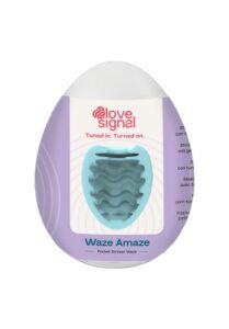 Love Signal Wave Amaze Stroker Egg