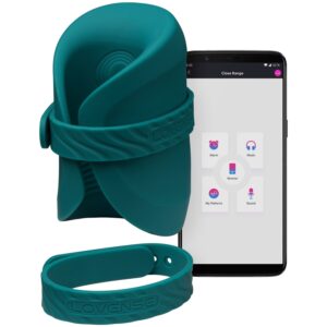 Lovense Gush 2 Vibrerande Handjob Masturbator - Grön