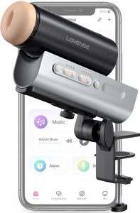 Lovense Solace Pro Automatic Thrusting Masturbator Masturbator med motor