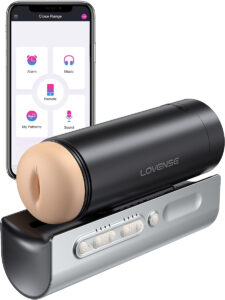 Lovense: Solace Pro, Bluetooth Thrusting-Masturbator