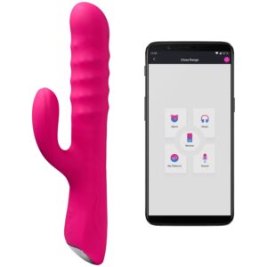 Lovense Velvo Rabbitvibrator - Ljusrosa