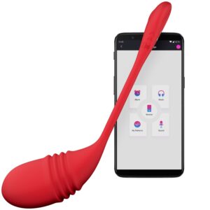 Lovense Vulse Handsfree Thrusting Vibratorägg - Röd