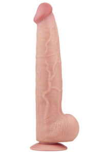 Lovetoy Dual Layer Sliding Skin Dildo 34 cm XL dildo