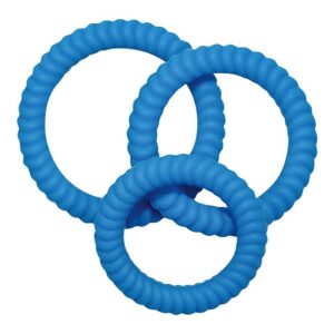Lust 3 - 3-Pack Penisringar - Blå