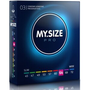 MY SIZE PRO Kondomer 64 mm - 3-pack