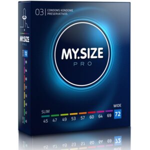 MY SIZE PRO Kondomer 72 mm 3-pack