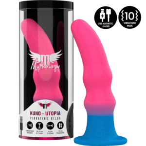 MYTHOLOGY KUNO UTOPIA DILDO M - VIBRATOR WATCHME WIRELESS TECHNOLOGY COMPATIBLE