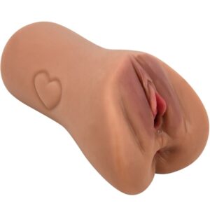 Masturbator med realistisk design och dubbla öppningar