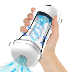 Max Cup Masturbator Vibration & Suction White