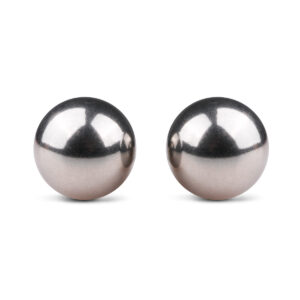 Metall Knipkulor - Silver / 66g - Ø 1.9