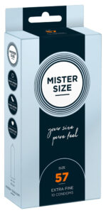 Mister Size Kondomer - 57mm