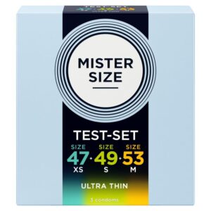 Mister Size Kondomer - Provpack 47-49-53 mm