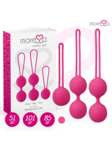 Moressa Osian Set Premium Silicone Pink (Osian One 51 G | Osian Two 101 G | Osian Three 85 G)