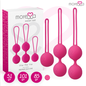 Moressa osian set premium silicone pink