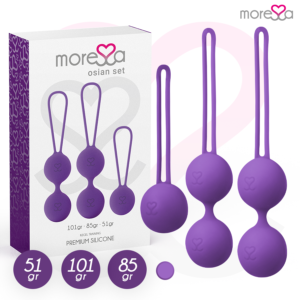 Moressa osian set premium silicone purple