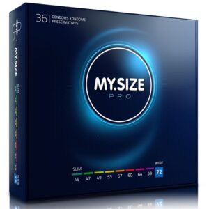 My Size Pro Kondomer 72 mm – 36 st