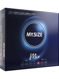My.Size: Mix 60mm Kondomer, 28-pack