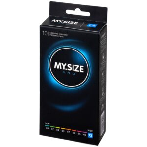 My.Size Pro Kondomer 10 st (45-72 mm) - Klar