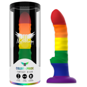 Mythology Colby Pride Dildo - Storlek M