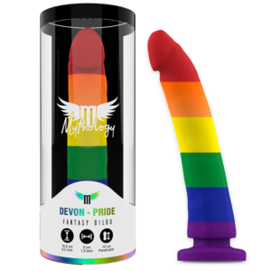 Mythology Devon Pride Dildo M - Fantasy Dildo