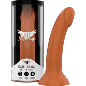 Mythology Rune Royal Dildo M - Gyllene Fantasy Dildo