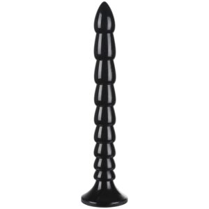 Ouch! Stacked Anal Snake Dildo 30 cm - Black