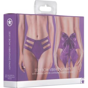 Ouch!s Sexy Bow Vibrating Panty Purple