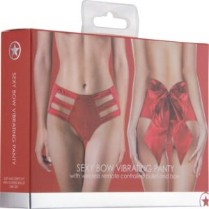 Ouch!s Sexy Bow Vibrating Panty Red