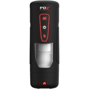 PDX Elite Milk Me Hotter - Automatisk Masturbator med Stöt och Värmefunktion