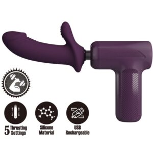 PRETTY LOVE – DJ SCHOLAR MASSAGER 5 SETTINGS PURPLE