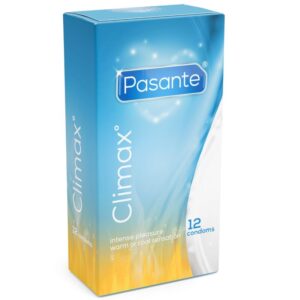 Pasante Climax kondomer - värme och kyla effekt 12-pack