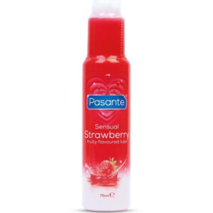 Pasante Wild Strawberry - Smaksatt glidmedel 75 ml