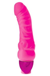 Pipedream Mr. Right Vibrator Pink 19 cm Dildo med vibrator
