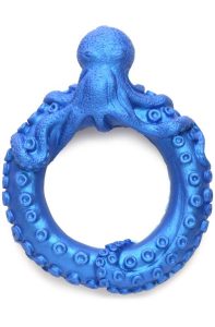 Poseidon's Octo-Ring Silicone Cock Ring Blue Penisring