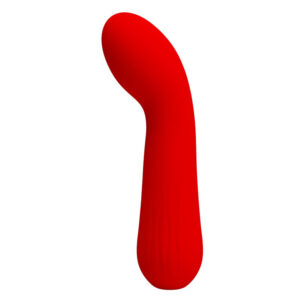 Pretty Love Faun - Uppladdningsbar G-punkt Vibrator i Röd Silikon