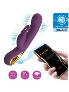 Pretty Love Liam Rabbit Vibrator & G Spot Stimulator Purple