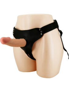 Pretty Love: Stark, Strap-On Harness with Hollow Dildo