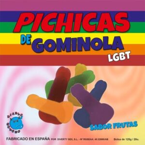 Pride Fruktiga Godisbitar - Penisformade Godis