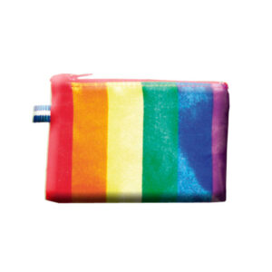 Pride-plånbok med regnbågsflagga