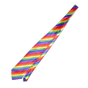 Pride slips med regnbågsflagga