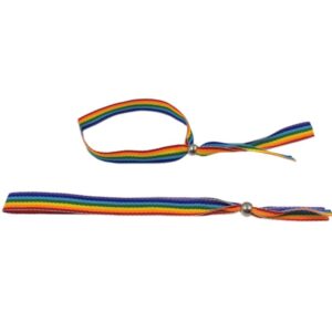 Pride – Lgbt flag silver ball bracelet