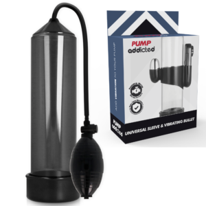 Pump Addicted RX3 Vibrerande Penispump - Svart