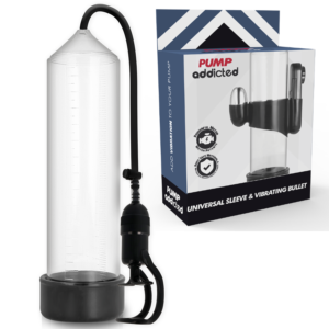 Pump Addicted RX5 - Transparent Vibrerande Penispump