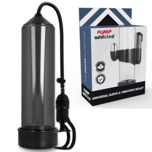 Pump Addicted RX5 Vibrerande Penispump Svart