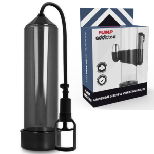 Pump Addicted RX7 Vibrerande Penispump Svart